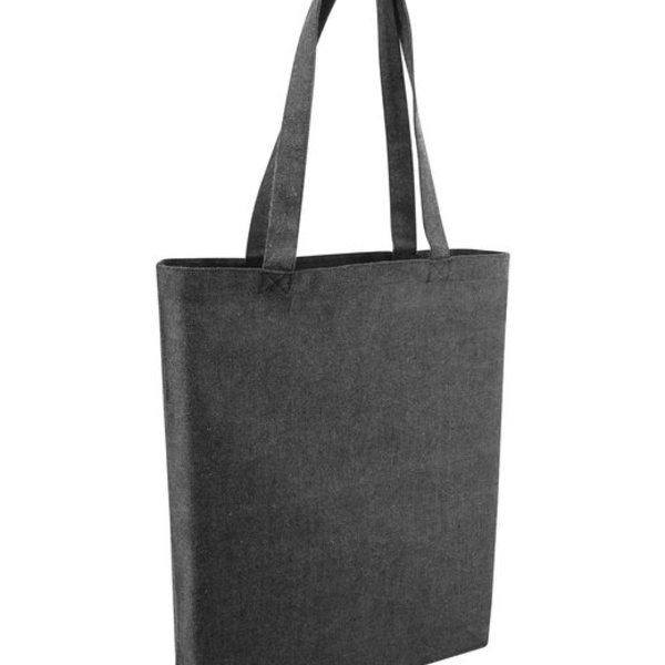 Midweight Recycled Cotton Gusseted Tote Thumbnail