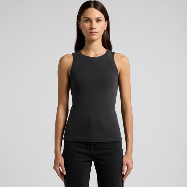 FADED ORGANIC RIB TANK Thumbnail
