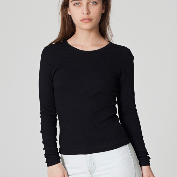 4307 Baby Rib L/S T-Shirt Thumbnail